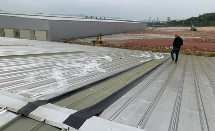 洪泽厂房屋面防水维修案例